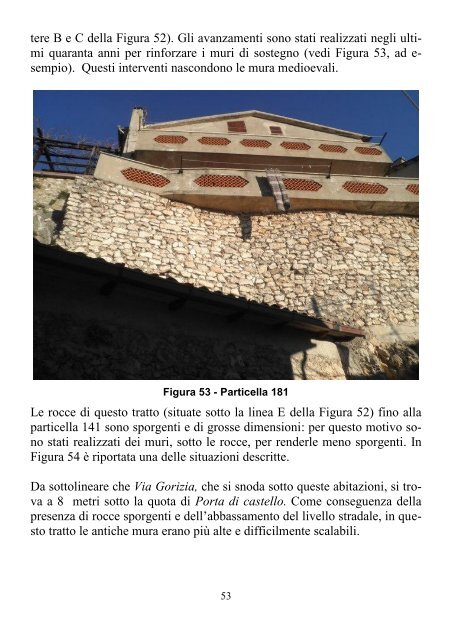 Le mura medioevali di Pereto (AQ) - parte 2
