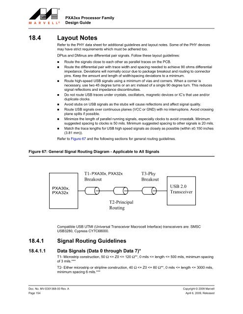 PXA3xx Design Guide - Marvell