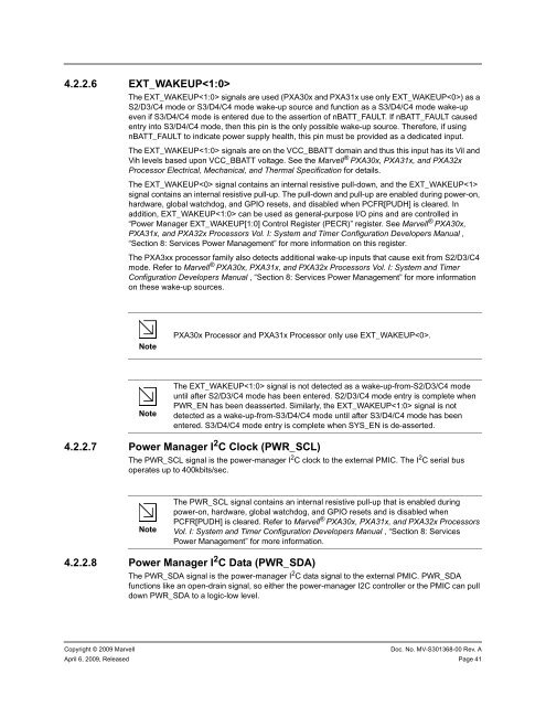 PXA3xx Design Guide - Marvell