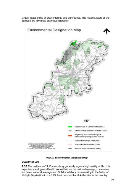 St Edmundsbury Core Strategy (December 2010)