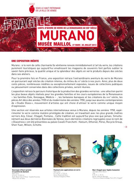 murano - Musée Maillol