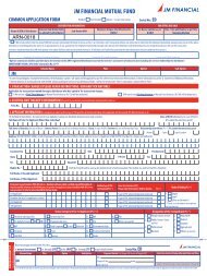 common application form jm financial mutual fund - Finapolis