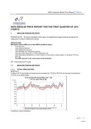 Broiler Price Report - SAPA