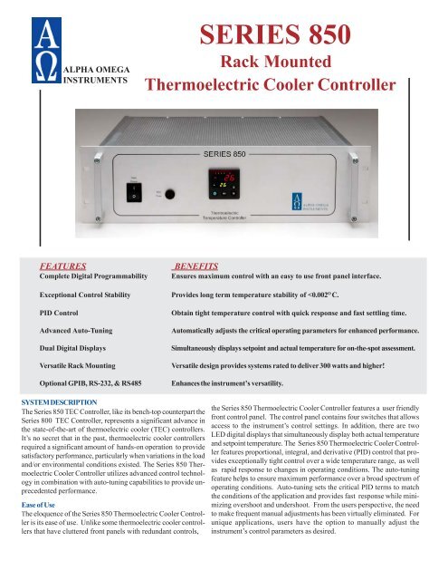 thermoelectric cooler controller