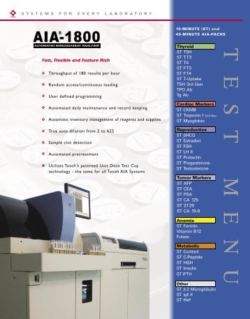 AIA 1800 Brochure - Carolina Liquid Chemistries