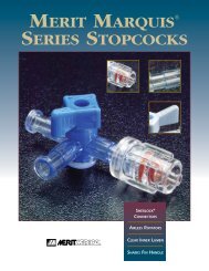 MERIT MARQUIS SERIES STOPCOCKS