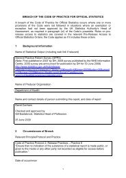 GP Practice Patient Survey - UK Statistics Authority