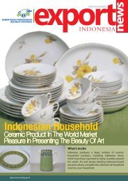 Indonesian Household - Directorate General for National Export ...