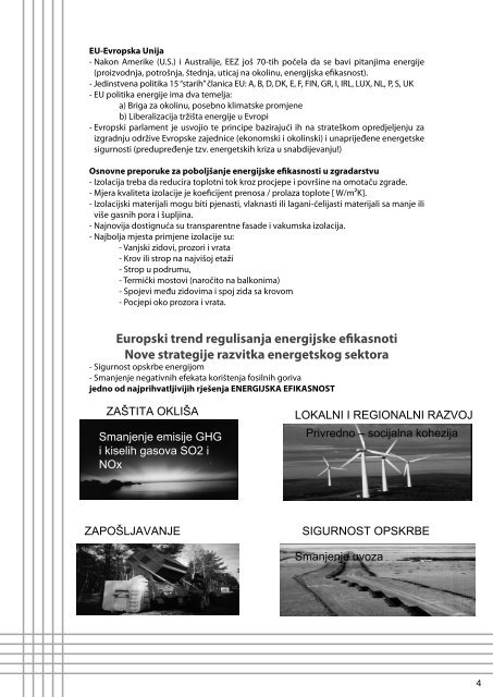 BROSURA EEZ.indd - Centar za energetsku efikasnost