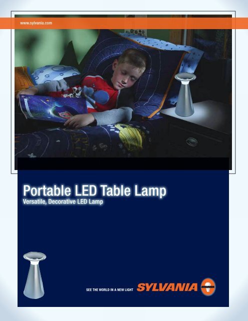 Portable LED Table Lamp - Osram Sylvania