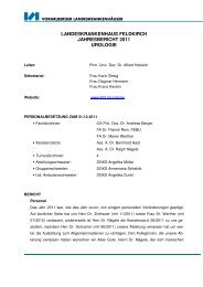 landeskrankenhaus feldkirch jahresbericht 2011 urologie