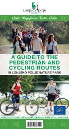 A GUiDE TO THE PEDEsTRiAN AND CYCLiNG ROUTEs