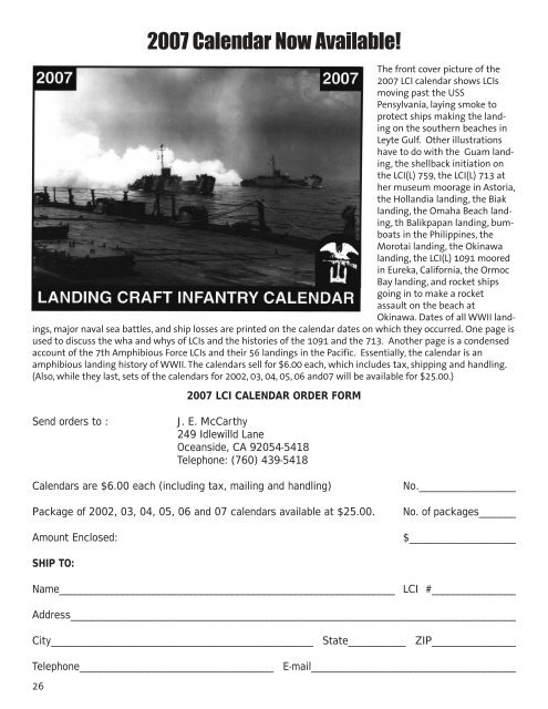 elsie item issue 57 - USS Landing Craft Infantry National Association