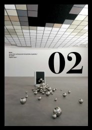 N°46 / revue d'art contemporain trimestrielle et gratuite / été 2008 ...