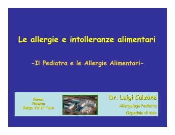 (Microsoft PowerPoint - Allergie Alimentari et\340 pediatrica ... - Aicod