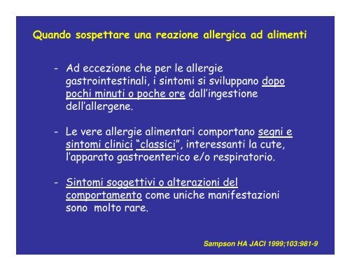 (Microsoft PowerPoint - Allergie Alimentari et\340 pediatrica ... - Aicod
