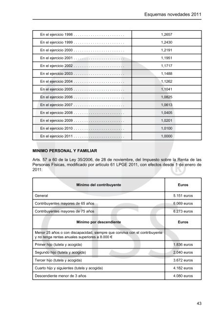 Especial PRESUPUESTOS 2011 - CISS