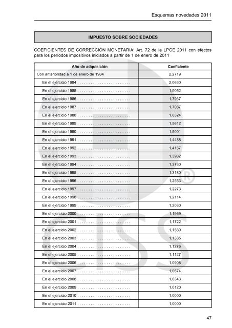 Especial PRESUPUESTOS 2011 - CISS