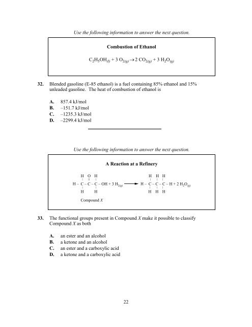 Science 30 January 1999 Grade 12 Diploma Examination