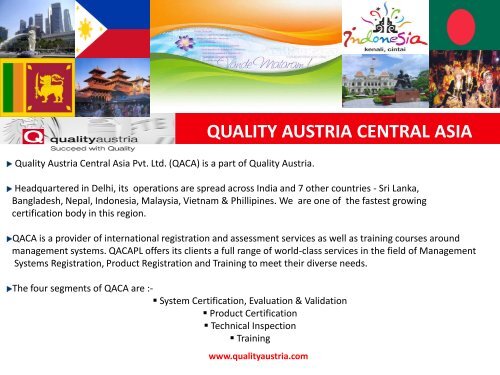 Quality Austria – Training - Qualityaustriaindia.com