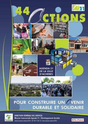 Objectifs Agenda 21 (pdf - 4,04 Mo) - AchÃ¨res
