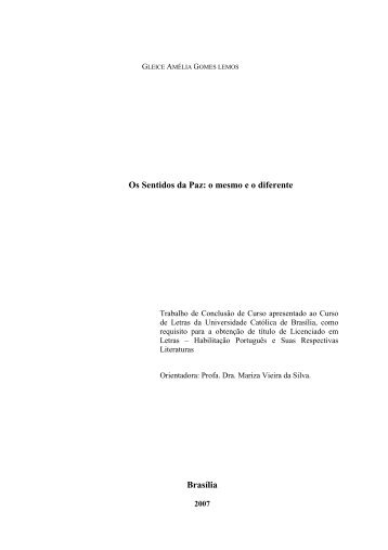 Monografia - Universidade CatÃ³lica de BrasÃ­lia