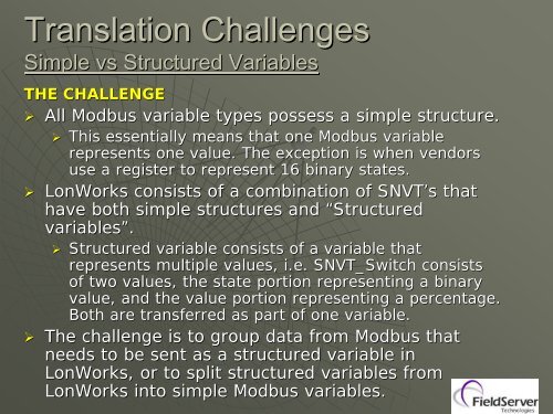 Connecting Modbus and LonWorks Networks - FieldServer ...