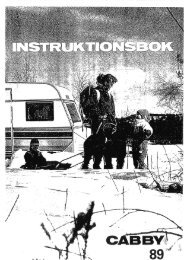 Instruktionsbok Cabby 1989