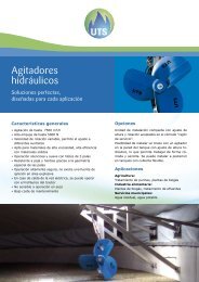 Agitadores hidráulicos - UTS Biogas