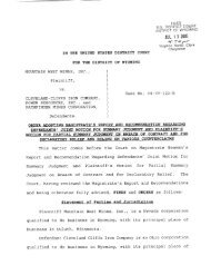 Untitled - US District Court of Wyoming Home