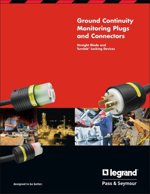 Ground Continuity Monitoring Plugs and Connectors - by Legrand