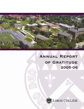 Printable Annunal Report [pdf] - www.loras.edu - Loras College