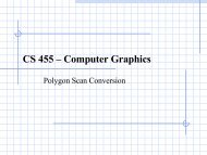 Polygon Scan Conversion PDF