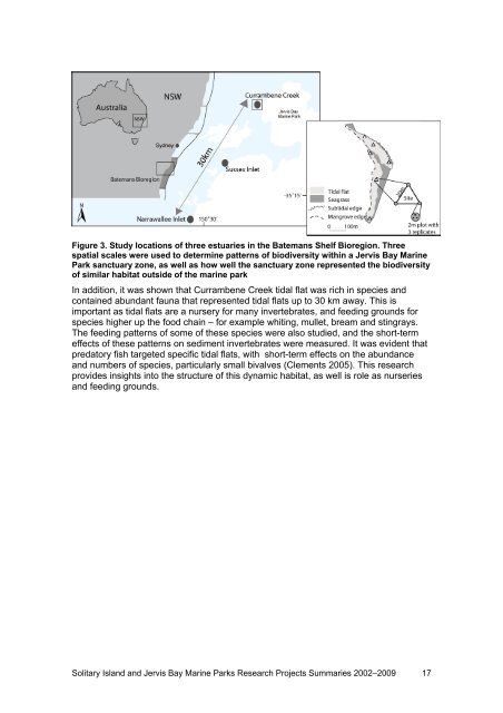 Research Project Summaries 2002-2009 - Marine Parks Authority ...