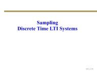 Sampling Discrete Time LTI Systems