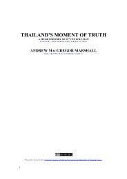 THAILAND'S MOMENT OF TRUTH - ZENJOURNALIST