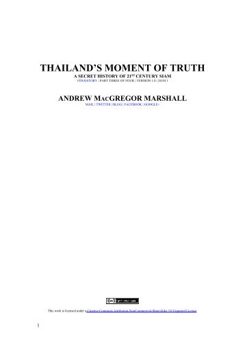 THAILAND'S MOMENT OF TRUTH - ZENJOURNALIST