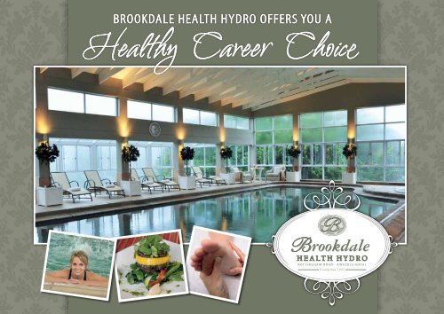 download career presentation - Brookdale Health Hydro