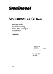 SisuDiesel 74 CTA---4V - AGCO Power