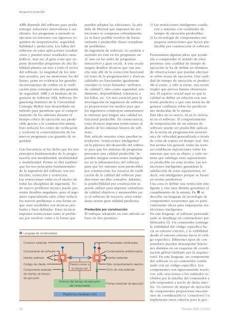 La bola de cristal para el software