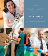 Annual Report - Winthrop University Hospital