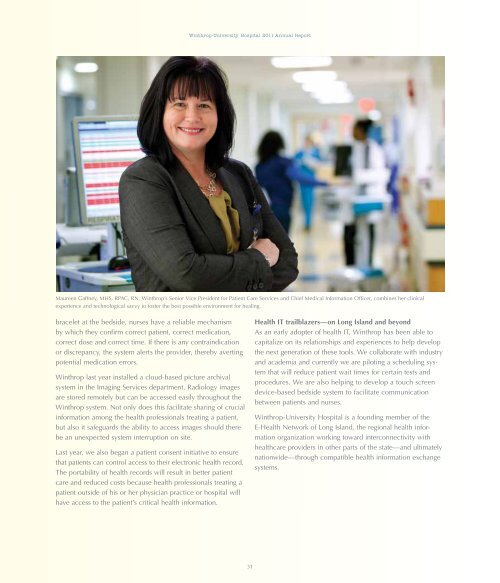 Annual Report - Winthrop University Hospital