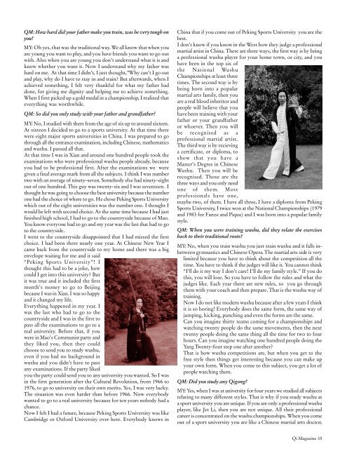 Issue 37 - Tse Qigong Centre