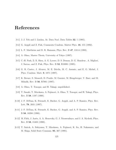 Thesis High-Resolution Photoemission Study of Kondo Insulators ...