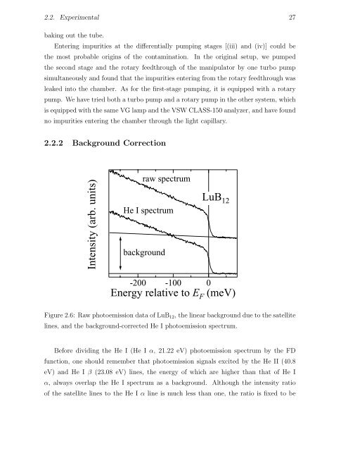 Thesis High-Resolution Photoemission Study of Kondo Insulators ...