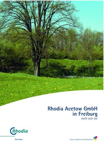 Rhodia Acetow GmbH in Freiburg