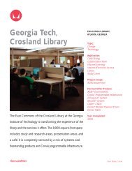 Case Study: Georgia Tech, Crosland Library - Herman Miller