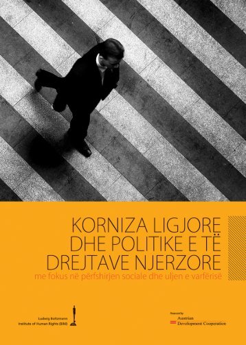 Korniza ligjore dhe politiKe e të drejtave njerzore me foKus në ...