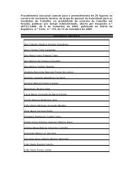 Procedimento concursal comum para o preenchimento de 20 ...