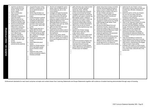 2012 CSCF Curriculum Statements.pdf - Lutheran Schools ...